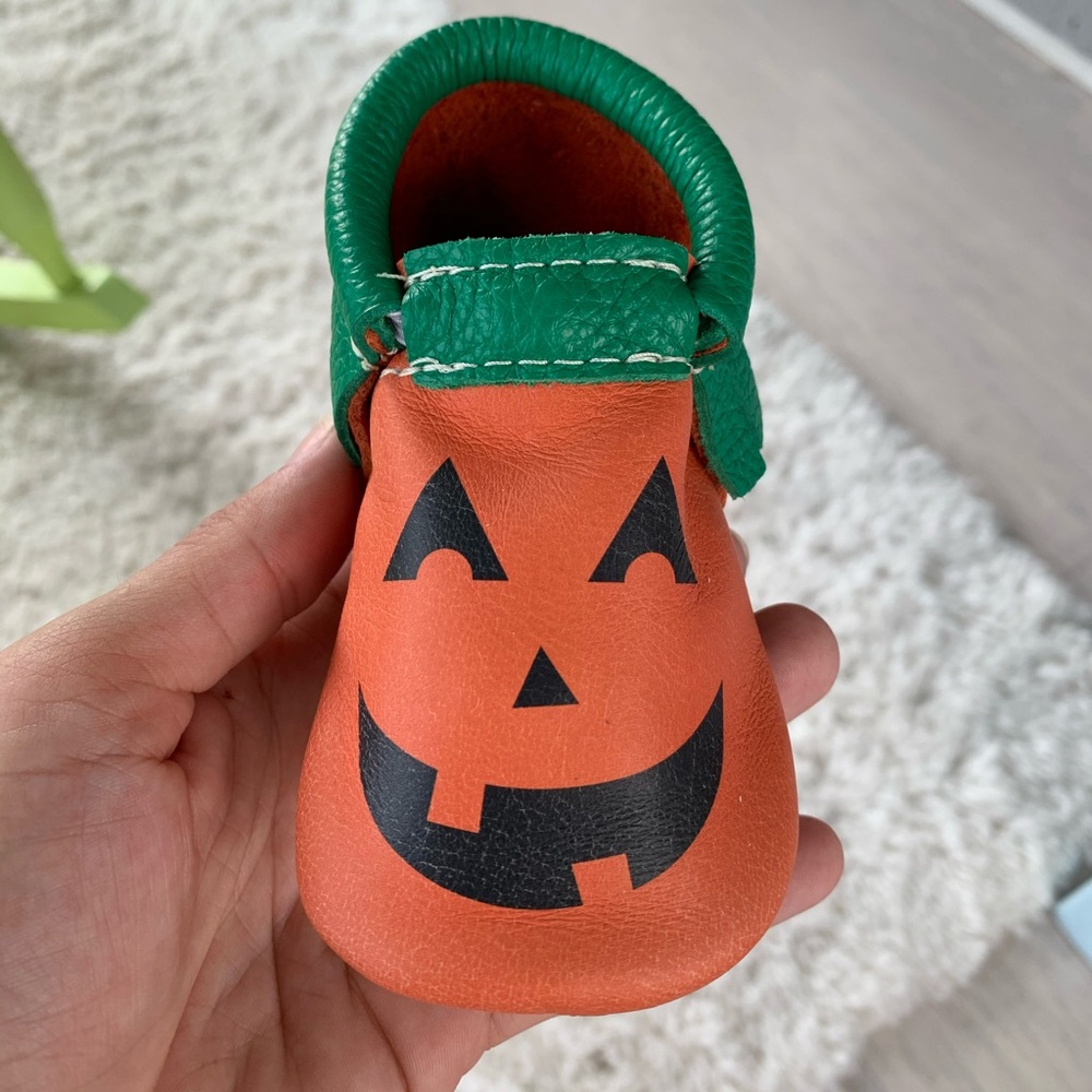 Freshly Picked Pumpkin Moccasins